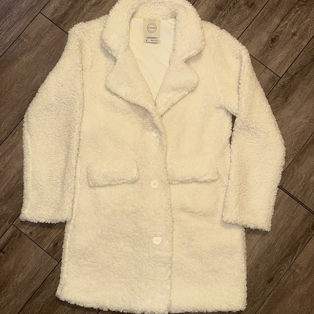 Stoosh Cream Teddy Jacket